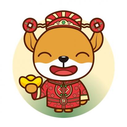招财狗图片头像-图1