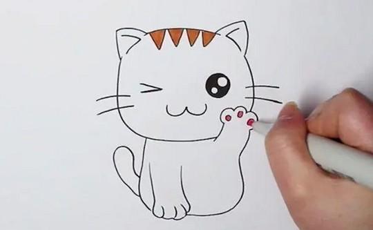 画小猫怎么画简单又好看