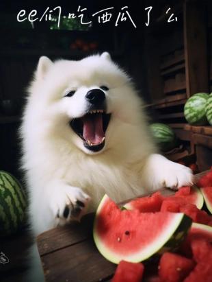 狗狗能吃西瓜不?-图1