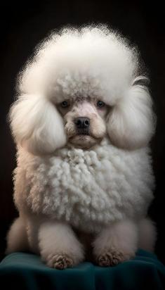 贵宾犬训练站立方法-图1