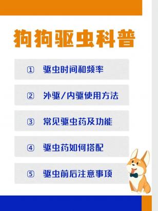 宠物狗体外驱虫方法有哪些